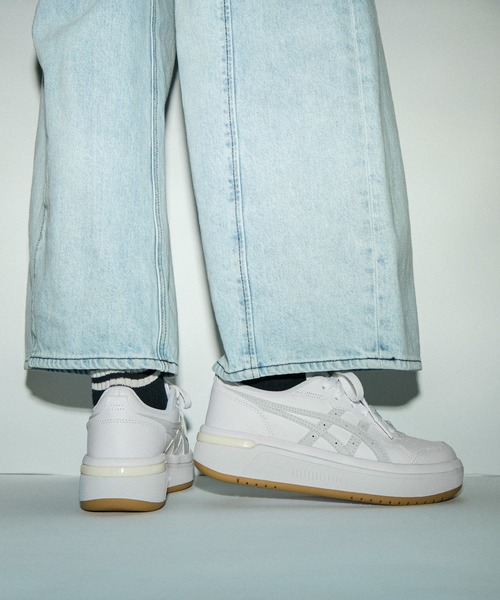 着用1回☆アシックス JAPAN S ST 厚底スニーカー 23cm グレー 楽天市場】アシックス スニーカー レディース JAPAN S ST