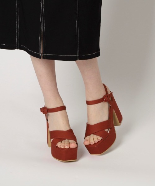 ESPERANZA（エスペランサ）の「◆ラク盛りサンダル（サンダル・レディース・アイボリー/ブラック/オレンジ系その他4/ブラック系2/ベージュ系8/アイボリー系2・LL/S/M/L）」の6枚目の写真