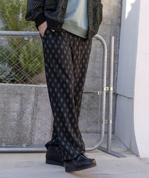 小紋柄イージーパンツ