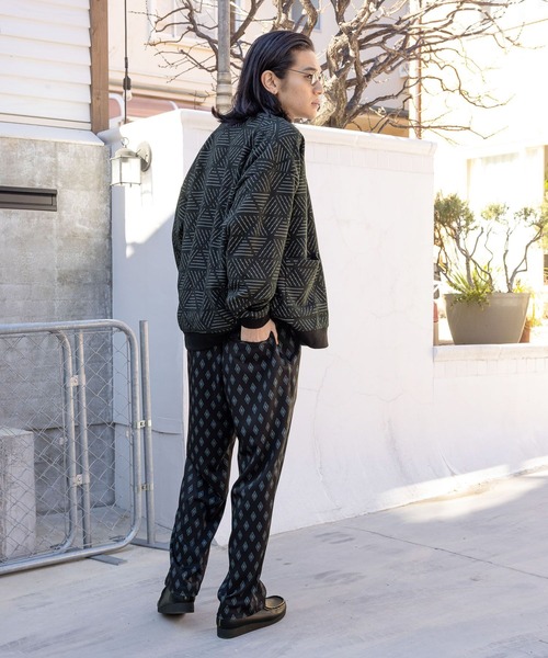 niko and...（ニコアンド）の「小紋柄イージーパンツ（その他パンツ・メンズ・アイボリー/ネイビー・LARGE/MEDIUM）」の14枚目の写真