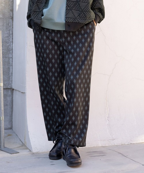 niko and...（ニコアンド）の「小紋柄イージーパンツ（その他パンツ・メンズ・アイボリー/ネイビー・LARGE/MEDIUM）」の15枚目の写真