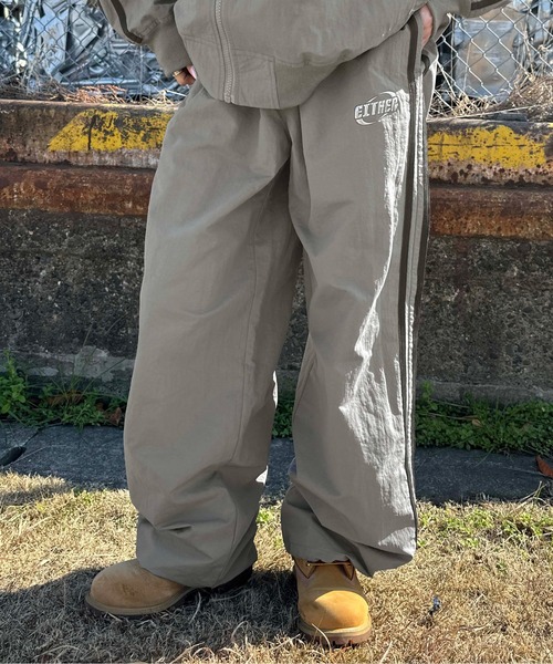sedacle(セダクル)の「サイドラインナイロンパンツ【SETUP着用可能】(その他パンツ・メンズ・ボルドー/ブラック/グレー・SMALL/MEDIUM/LARGE)」の3枚目の写真