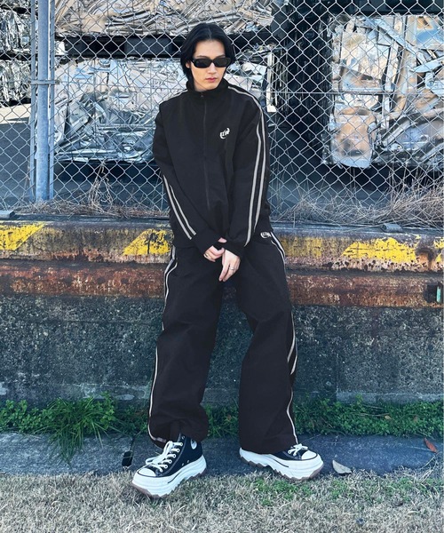 sedacle(セダクル)の「サイドラインナイロンパンツ【SETUP着用可能】(その他パンツ・メンズ・ボルドー/ブラック/グレー・SMALL/MEDIUM/LARGE)」の5枚目の写真