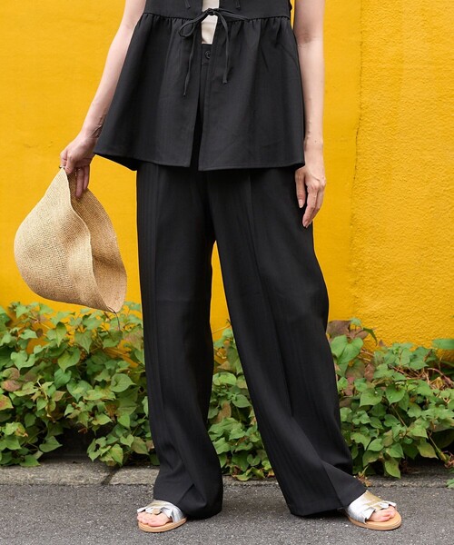 セール】リネンタッチ キャミ パンツ セットアップ（その他パンツ