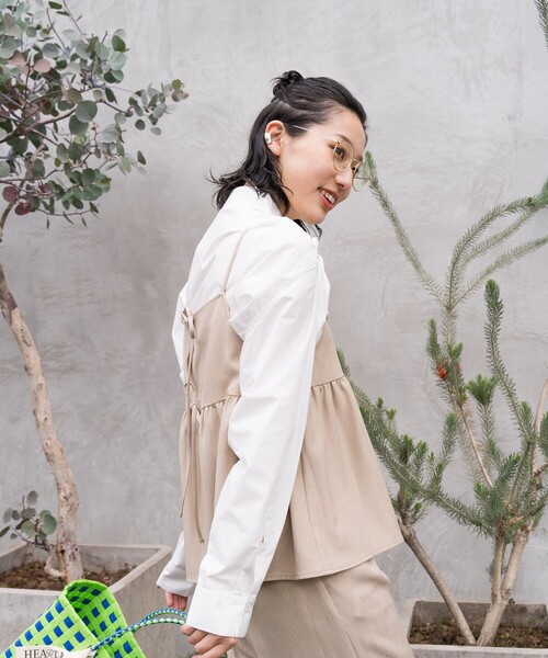 セール】リネンタッチ キャミ パンツ セットアップ（その他パンツ