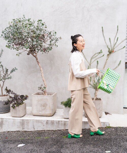 FREAK'S STORE（フリークスストア）の「リネンタッチ キャミ パンツ