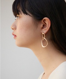 ダルメタルリンクフープピアス
