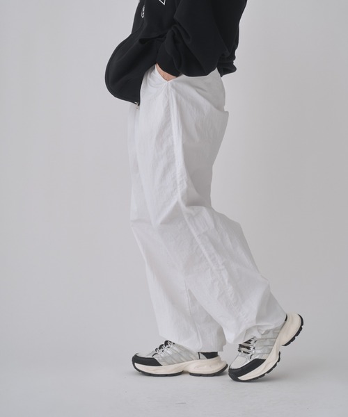 codegraphy（コードグラフィー）の「nylon string pants（その他パンツ・メンズ・パープル/グレー/オフホワイト/ピンク/カーキ/ブラック/ブルー/チャコールグレー・X-LARGE/LARGE/MEDIUM/SMALL）」の13枚目の写真
