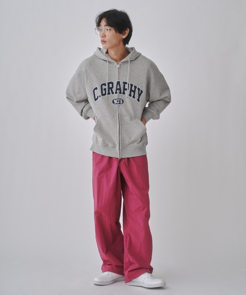 codegraphy（コードグラフィー）の「nylon string pants（その他パンツ・メンズ・パープル/グレー/オフホワイト/ピンク/カーキ/ブラック/ブルー/チャコールグレー・X-LARGE/LARGE/MEDIUM/SMALL）」の22枚目の写真