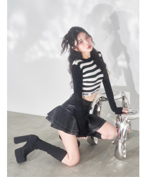 ダーリッチ フリルレザーショートパンツ フリルレザーショートパンツ – Darich (ダーリッチ)
