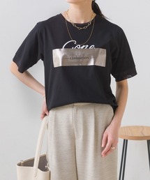 箔BOXロゴTシャツ