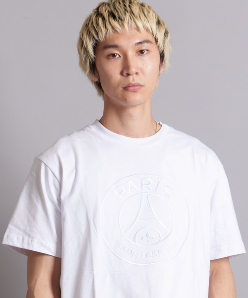 PARIS SAINT-GERMAIN(パリサンジェルマン)の「PSG-EMBROIDERY S/S TEE(Tシャツ/カットソー・メンズ・ホワイト/ブラック・M/L/XL)」の22枚目の写真