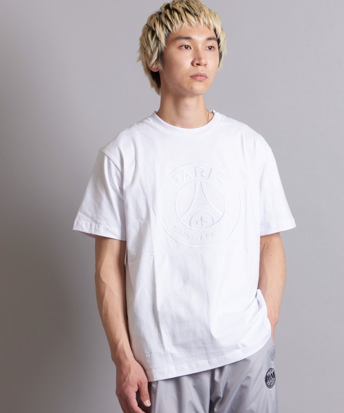 PARIS SAINT-GERMAIN(パリサンジェルマン)の「PSG-EMBROIDERY S/S TEE(Tシャツ/カットソー・メンズ・ホワイト/ブラック・M/L/XL)」の20枚目の写真