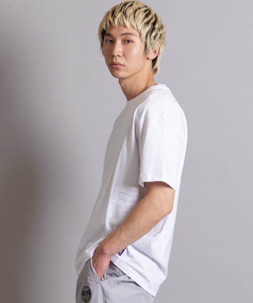 PARIS SAINT-GERMAIN(パリサンジェルマン)の「PSG-EMBROIDERY S/S TEE(Tシャツ/カットソー・メンズ・ホワイト/ブラック・M/L/XL)」の19枚目の写真