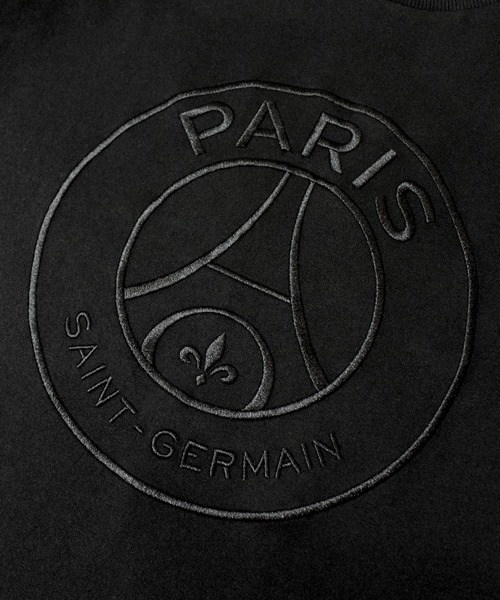 PARIS SAINT-GERMAIN(パリサンジェルマン)の「PSG-EMBROIDERY S/S TEE(Tシャツ/カットソー・メンズ・ホワイト/ブラック・M/L/XL)」の6枚目の写真
