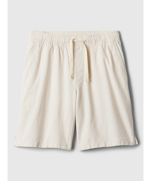 GAP(ギャップ)の「8インチ イージー リネン混 ショートパンツ(その他パンツ・メンズ・ベージュ/ベージュ系その他/ブルー・S/M/XL/XS/L)」の14枚目の写真