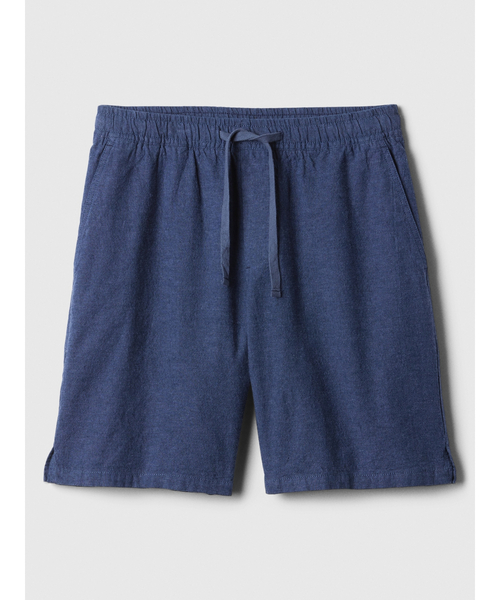 GAP(ギャップ)の「8インチ イージー リネン混 ショートパンツ(その他パンツ・メンズ・ベージュ/ベージュ系その他/ブルー・S/M/XL/XS/L)」の15枚目の写真