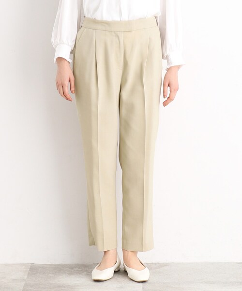 THE SHOP TK （ザ ショップ ティーケー ）の「◆【セットアップ可】働くパンツ/洗える（その他パンツ・レディース・チャコールグレー/ナチュラル・11/12/13/14）」の8枚目の写真