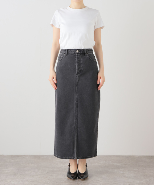 U by SPICK&SPAN(ユーバイスピックアンドスパン)の「【ROLLAS/ローラス】 CHICAGO SKIRT ASH BLACK(スカート・レディース・ブラック系その他・26cm/25cm)」の3枚目の写真