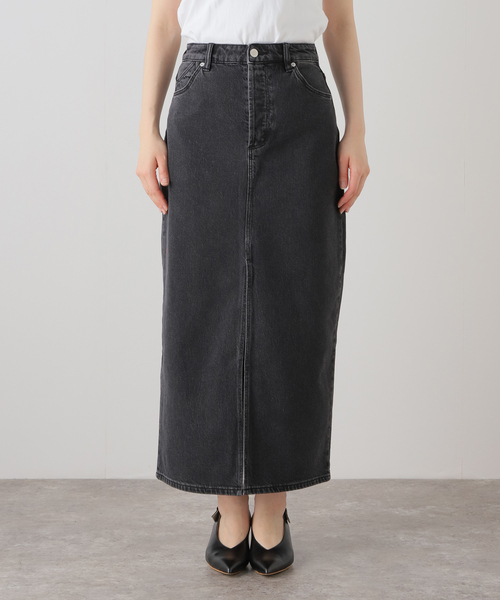U by SPICK&SPAN(ユーバイスピックアンドスパン)の「【ROLLAS/ローラス】 CHICAGO SKIRT ASH BLACK(スカート・レディース・ブラック系その他・26cm/25cm)」の4枚目の写真