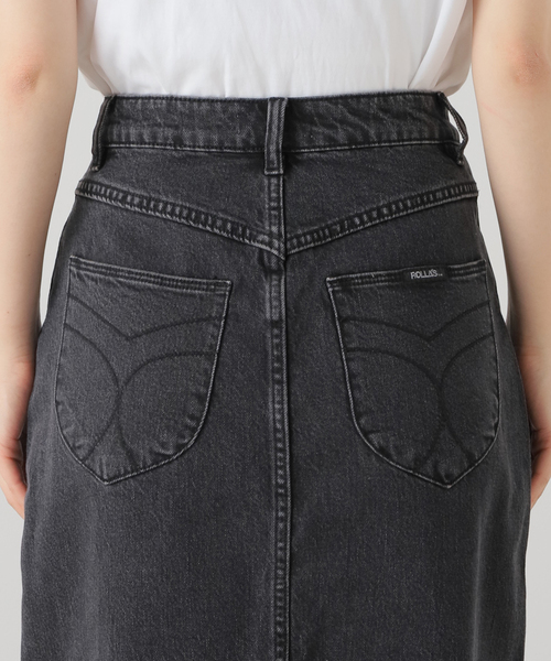 U by SPICK&SPAN(ユーバイスピックアンドスパン)の「【ROLLAS/ローラス】 CHICAGO SKIRT ASH BLACK(スカート・レディース・ブラック系その他・26cm/25cm)」の8枚目の写真