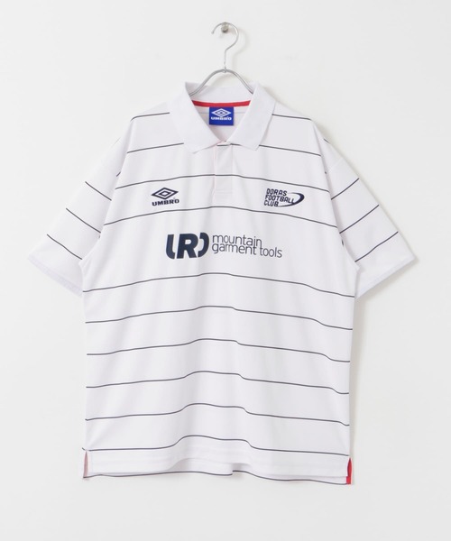 UMBRO(アンブロ)の「『別注』UMBRO×DOORS GAME SHIRTS SHORT-SLEEVE(その他トップス・メンズ・ホワイト/ネイビー・MEDIUM/LARGE/X-LARGE)」の20枚目の写真