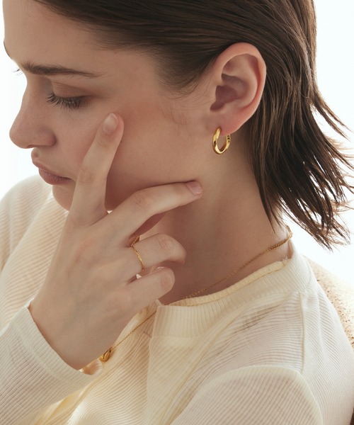 CENE（セネ）の「【CENE】セネ/ブロードツイストリング（リング・レディース・シルバー/ゴールド・#9/#11/#13/#12/#14）」の18枚目の写真