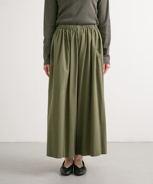 URBAN RESEARCH DOORS（アーバンリサーチドアーズ）の「レーヨンコットンギャザーワイドパンツ（その他パンツ・レディース・カーキ/ネイビー・SMALL/MEDIUM）」の22枚目の写真