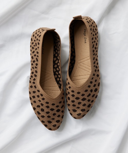 SETUP7(セットアップセブン)の「【SETUP7】Vカットニットパンプス フラットパンプス ぺたんこシューズ GLR(パンプス・レディース・ブラック/グレイッシュベージュ/ホワイト/ベージュ/その他1・L/M/S)」の5枚目の写真