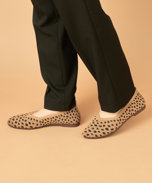 SETUP7(セットアップセブン)の「【SETUP7】Vカットニットパンプス フラットパンプス ぺたんこシューズ GLR(パンプス・レディース・ブラック/グレイッシュベージュ/ホワイト/ベージュ/その他1・L/M/S)」の20枚目の写真
