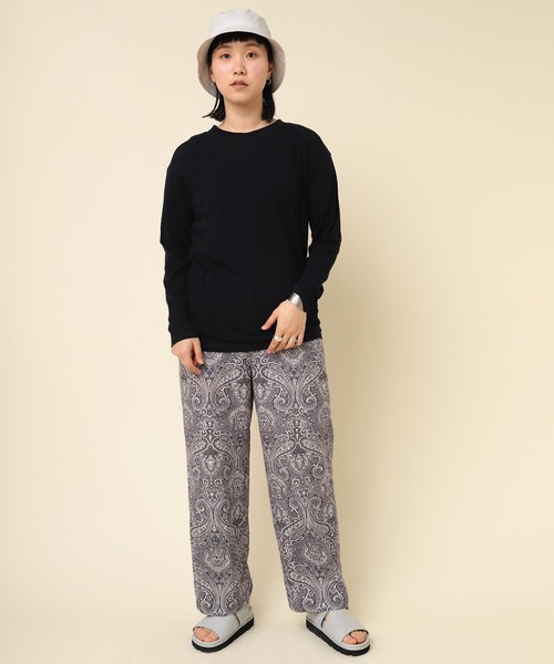 RNA-N(アールエヌエーエヌ)の「M2232 100/天竺ロングスリーブT(Tシャツ/カットソー・レディース・ブラック/オレンジ/ブルー・MEDIUM)」の8枚目の写真