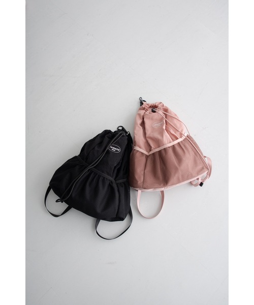 JUMELLE(ジュメロ)の「jm knapsack(バックパック/リュック・レディース・ブラック/ピンク・FREE)」の14枚目の写真