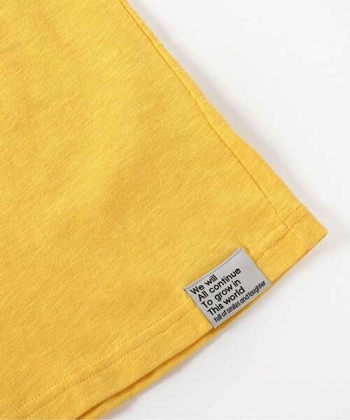 BREEZE(ブリーズ)の「【リンク】カレッジTシャツ(大人)(Tシャツ/カットソー・レディース・チャコール/イエロー・LARGE/MEDIUM)」の10枚目の写真