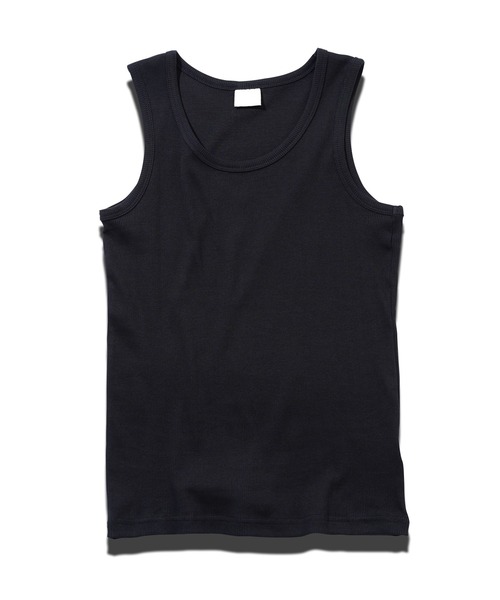 jiggys shop(ジギーズショップ)の「テレコリブタンクトップ(タンクトップ・メンズ・ブラック/カーキ/杢グレー/ネイビー/ホワイト・MEDIUM/LARGE/X-LARGE)」の13枚目の写真
