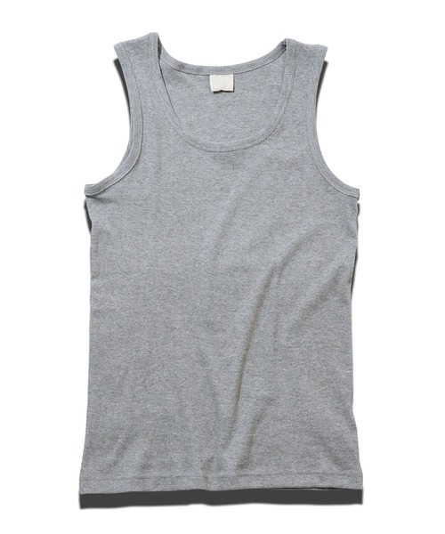 jiggys shop(ジギーズショップ)の「テレコリブタンクトップ(タンクトップ・メンズ・ブラック/カーキ/杢グレー/ネイビー/ホワイト・MEDIUM/LARGE/X-LARGE)」の11枚目の写真