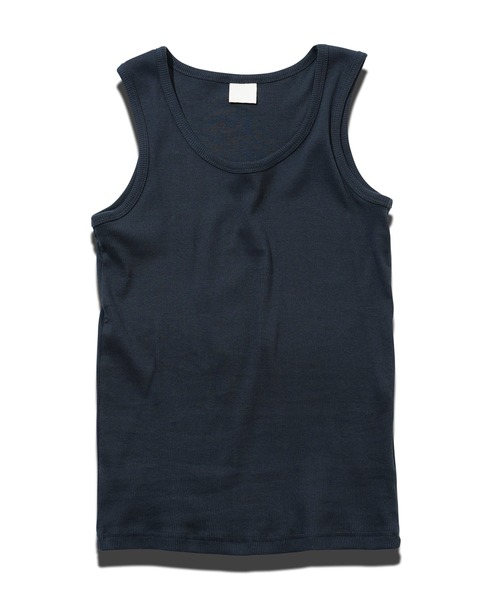 jiggys shop(ジギーズショップ)の「テレコリブタンクトップ(タンクトップ・メンズ・ブラック/カーキ/杢グレー/ネイビー/ホワイト・MEDIUM/LARGE/X-LARGE)」の7枚目の写真