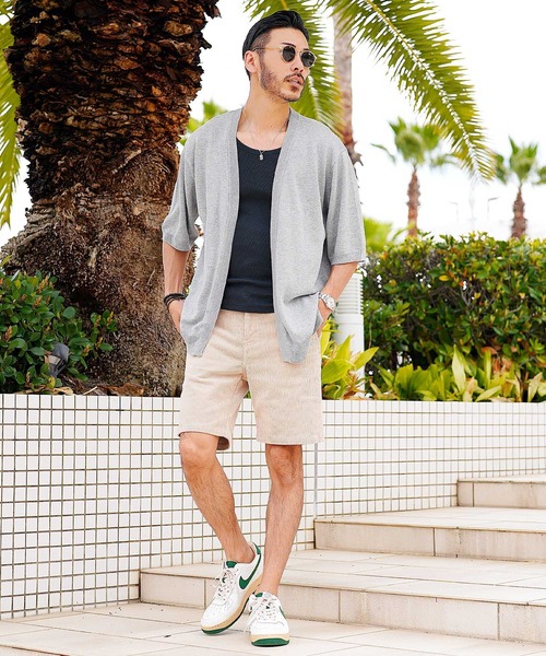 jiggys shop(ジギーズショップ)の「テレコリブタンクトップ(タンクトップ・メンズ・ブラック/カーキ/杢グレー/ネイビー/ホワイト・MEDIUM/LARGE/X-LARGE)」の6枚目の写真