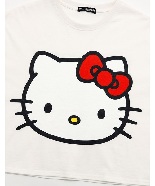 ■Little Sunny Bite■hello kitty short tee（Tシャツ/カットソー）｜ONE DAY KMC （ワンデイケーエムシー）