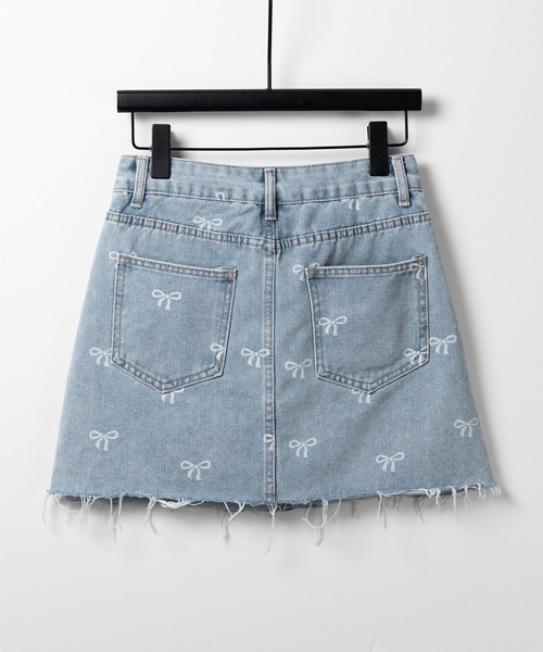 セール】※※【 インパン裏地付き 】リボンプリントダメージ