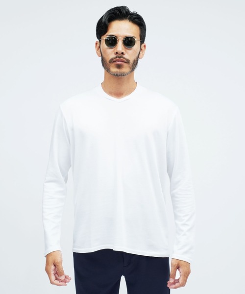 jiggys shop(ジギーズショップ)の「ジャケット専用カットソー 接触冷感 ジャケットロンT(Tシャツ/カットソー・メンズ・ホワイト系その他2/ブラック系その他2/グレー系その他2/グレー系その他/ホワイト系その他/ブラック系その他・MEDIUM/LARGE/X-LARGE)」の19枚目の写真