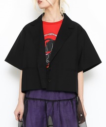 半袖ショートテーラードジャケット