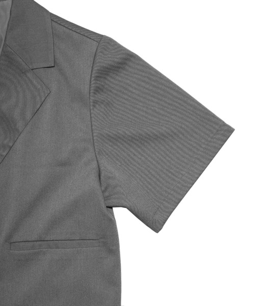 PUNYUS(プニュズ)の「半袖ショートテーラードジャケット(テーラードジャケット・レディース・グレー/ブラック・1/2/4/3)」の16枚目の写真