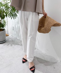 Doux archives | ワンタックコットンチノパンツ(チノパンツ)