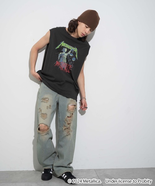 90s メタリカ LLICA ノースリーブ METALLICA（メタリカ）の「WEGO/∴別注METALLICAノースリーブ