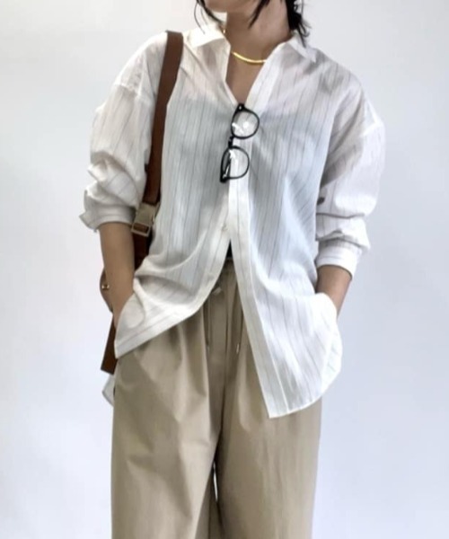 RIVE DROITE（リヴドロワ）の「マルチパターンシャツ（シャツ