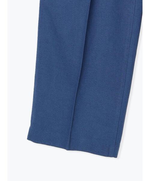 Samansa Mos2 blue（サマンサモスモスブルー）の「【接触冷感】麻レーヨンテーパードパンツ（その他パンツ・レディース・キナリ/ブラック/ブルー/カーキ・F）」の8枚目の写真