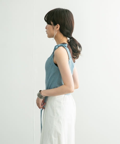 KBF（ケイビーエフ）の「レイヤードタンクトップ（タンクトップ・レディース・ホワイト系その他/ブルー系その他/オレンジ系その他・ONE）」の20枚目の写真