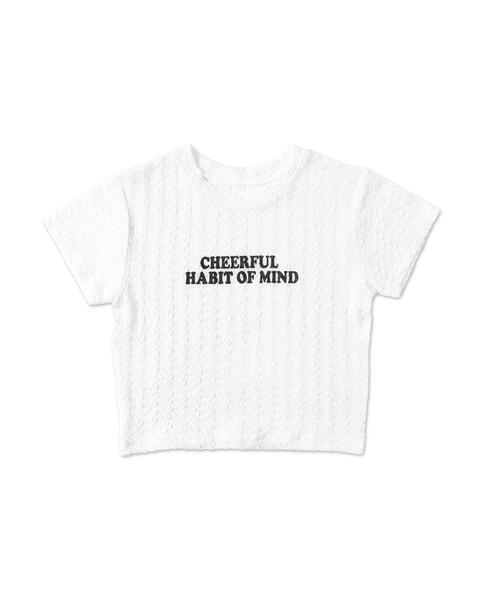 セール】WEGO/クリンクルプリントトップス（Tシャツ/カットソー