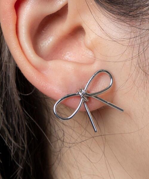 WEGO（ウィゴー）の「WEGO/アソートリボンピアス（ピアス（両耳用）・レディース・その他1/その他2・FREE）」の2枚目の写真