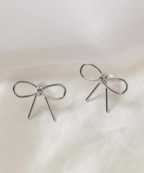 WEGO（ウィゴー）の「WEGO/アソートリボンピアス（ピアス（両耳用）・レディース・その他1/その他2・FREE）」の6枚目の写真